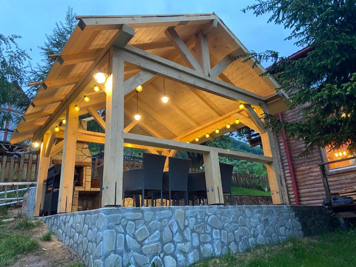 Carpathian Log Home Bran  Buitenkant foto