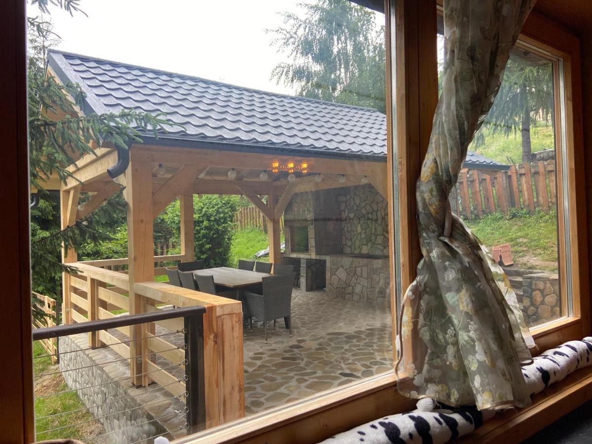 Carpathian Log Home Bran  Buitenkant foto