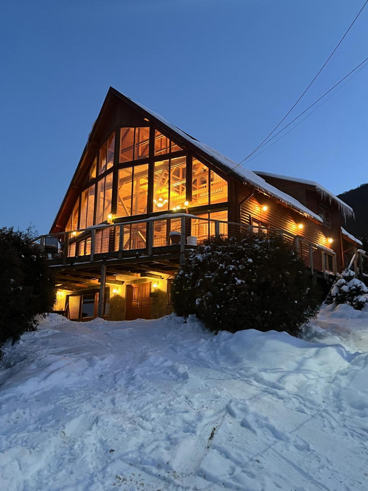 Carpathian Log Home Bran  Buitenkant foto
